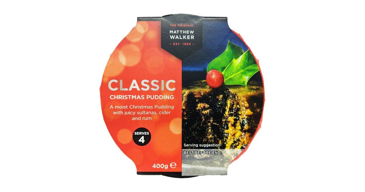 Matthew Walker Classic Christmas Pudding 400g