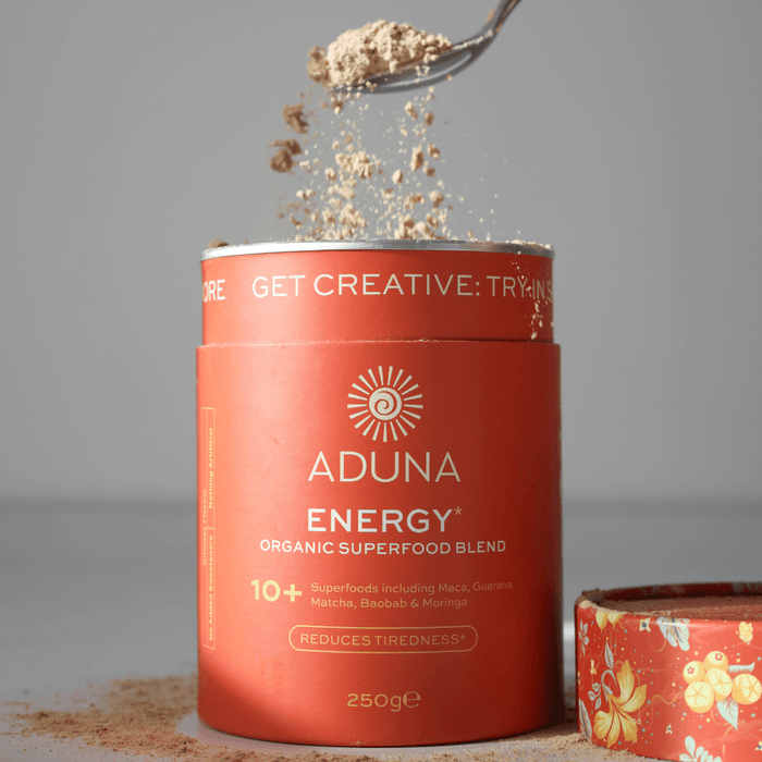 Aduna Energy Blend 250g - Organic Baobab Maca Guarana Powder