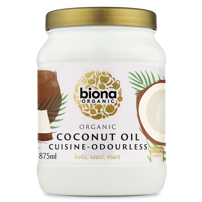 Biona Organic Odourless Coconut Oil 875ml