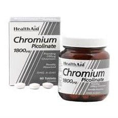 HealthAid Chromium Picolinate 200ug 60 Tablets