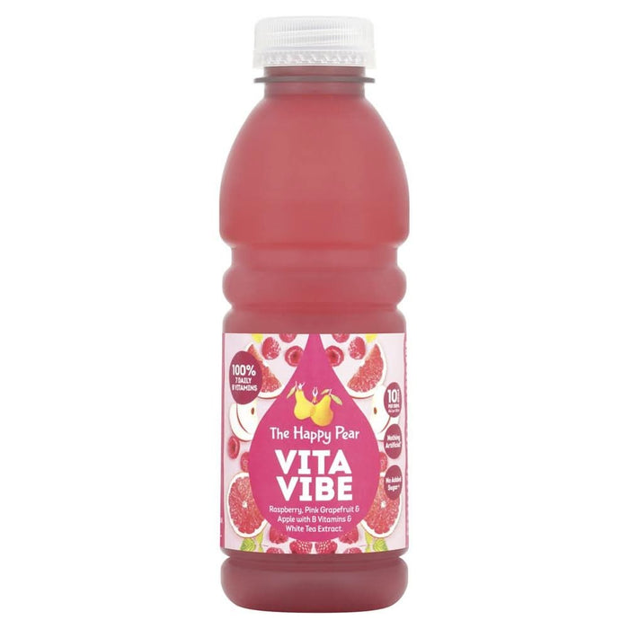 The Happy Pear Vita Vibe Raspberry Grapefruit Apple 500ml