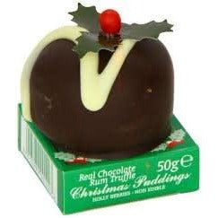 Quiggins Rum Truffle Christmas Pudding 50g