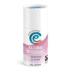 Earth Conscious Deodorant Stick Jasmine Rose 60g