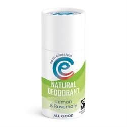 Earth Conscious Deodorant Stick Lemon Rosemary 60g