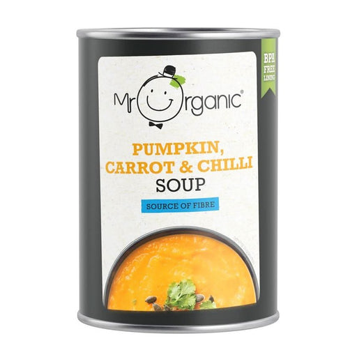 Mr Organic Pumpkin Carrot & Chilli Soup 400g