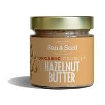Sun and Seed Organic Hazelnut Crunchy Butter 200g