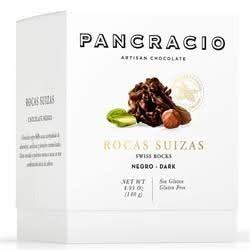 Pancracio Chocolate Dark Choc Swiss Nuts Clusters 140g