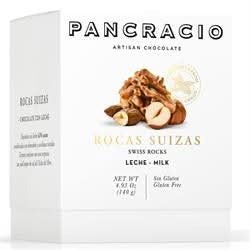 Pancracio Chocolate Swiss Nuts Clusters -Milk Choc 140g