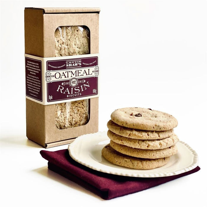 Lottie Shaw's Biscuits Oatmeal & Raisin 180g