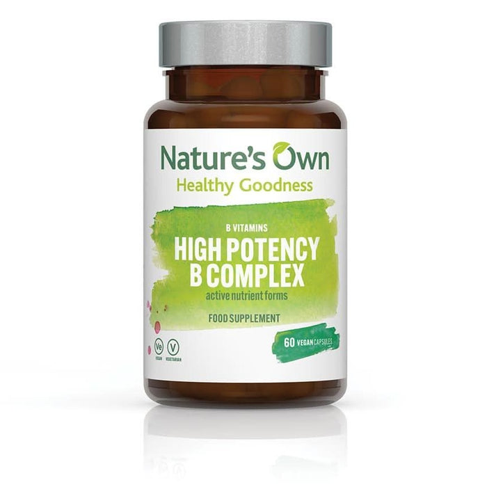 Natures Own High Potency B Complex 60 Capsules