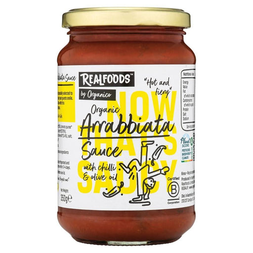 Organico Org Arrabbiata Sauce 350g