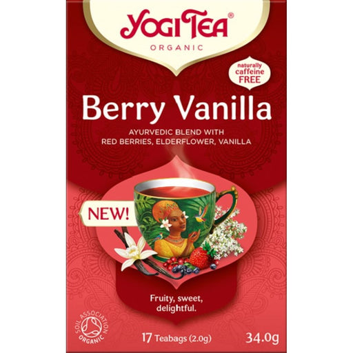 Yogi Tea Berry Vanilla Tea 17 Bags