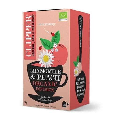 Clipper Chamomile & Peach Tea 20 Bags