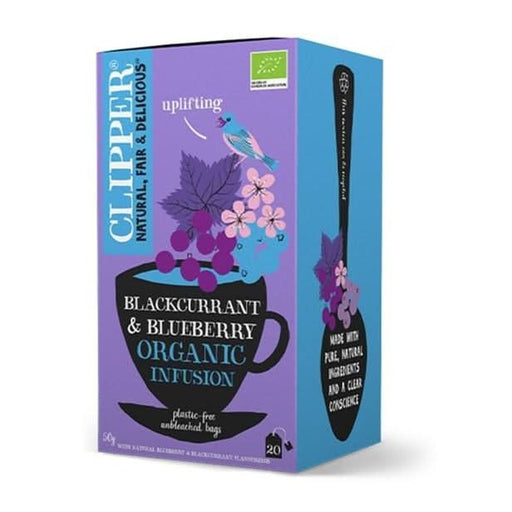 Clipper Blackcurrant and Blueberry Tea 20 Sachets