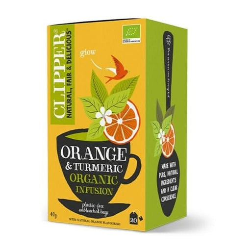 Clipper Orange and Turmeric Tea 20 Bags