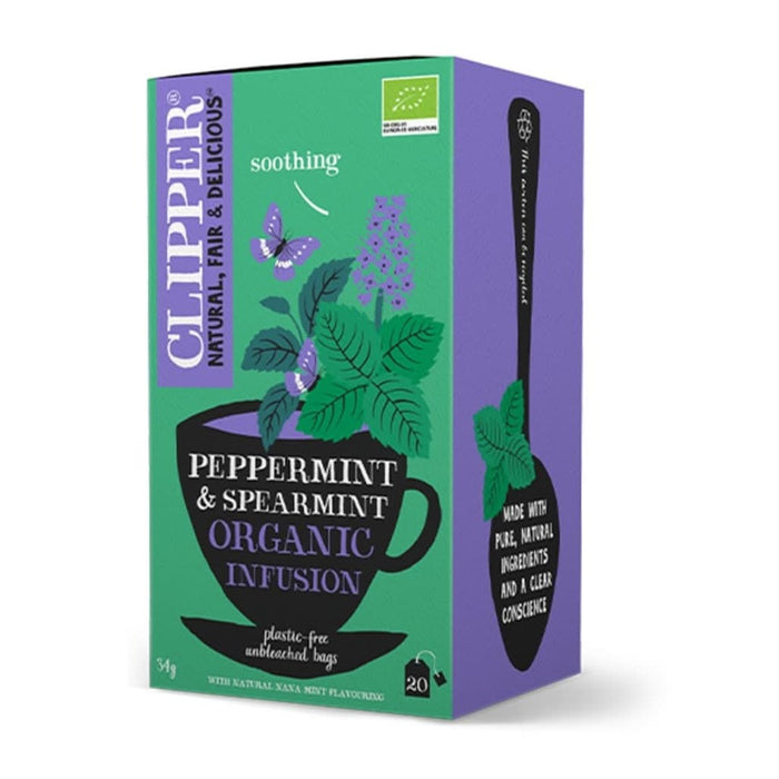 Clipper Peppermint and Spearmint Tea 20 Bags
