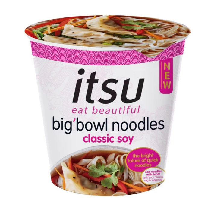 Itsu Classic Soy Big Bowl Noodles 101g