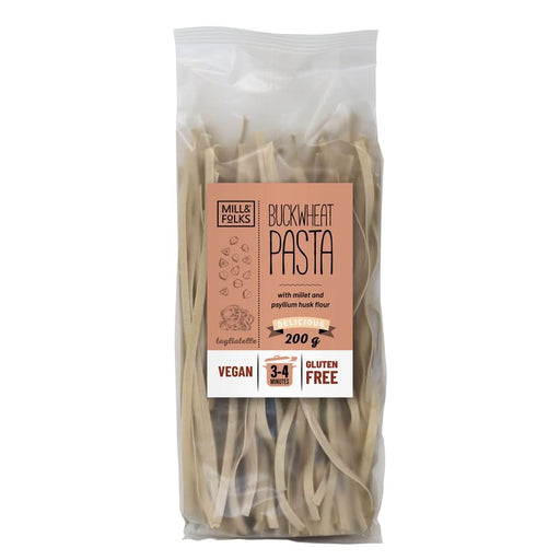 Mill & Folks Pasta Buckwheat Tagliatelle 200g