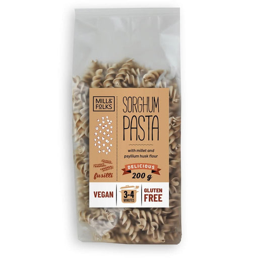 Mill & Folks Sorghum Pasta Fusilli 200g