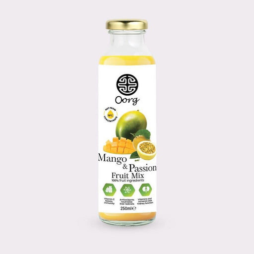 OORG Pure Mango and Passion Juice 250ml