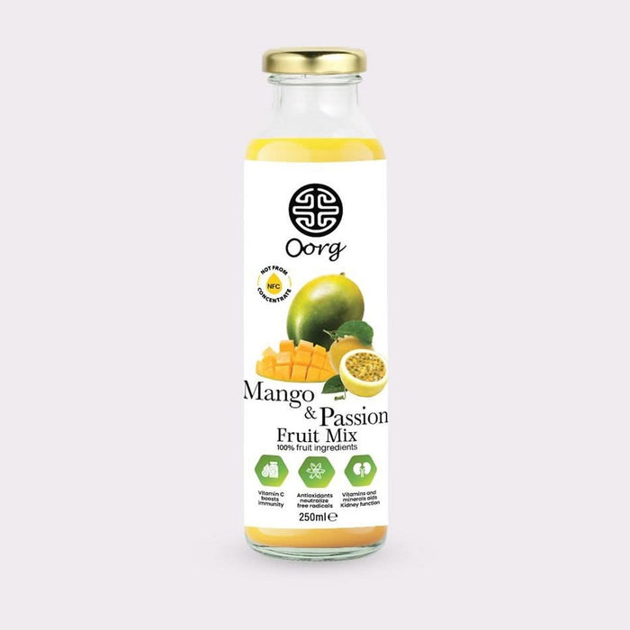 OORG Pure Mango and Passion Juice 250ml
