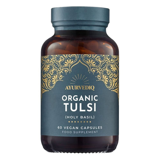 Ayurvediq Wellness Organic Tulsi Holy Basil 60 Capsules