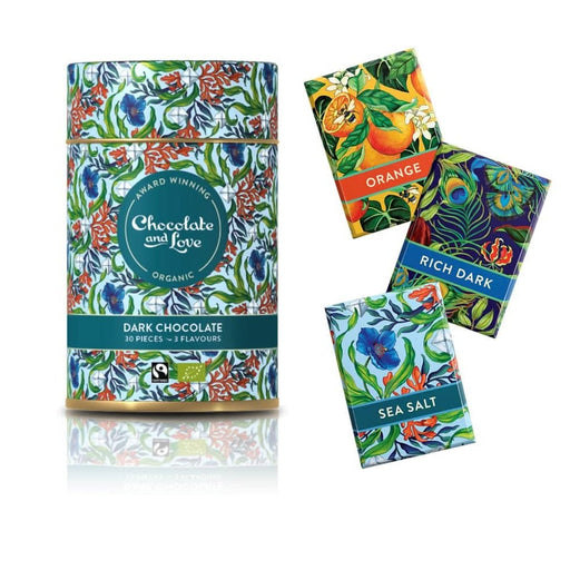 Chocolate and Love Sea Salt Tin 30 x 5.5g