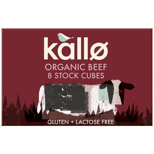 Kallo Org Beef Stock Cubes 88g