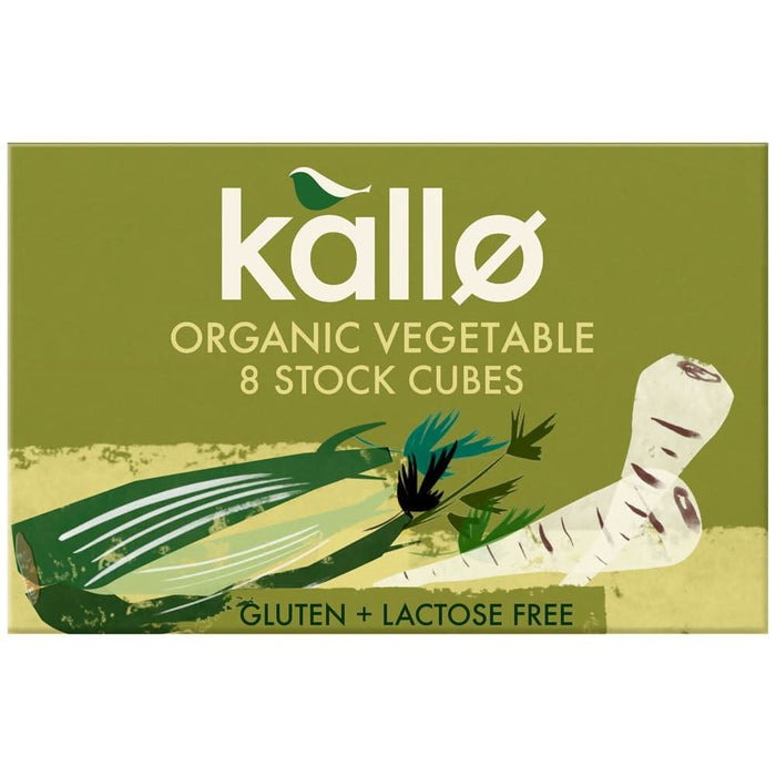Kallo Org Vegetable Stock Cubes 88g