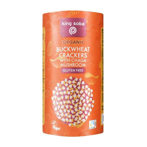 King Soba Org Buckwheat Chaga Crackers 120g