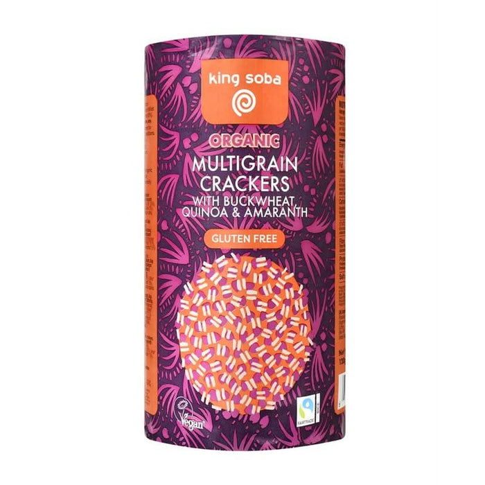 King Soba Org Multigrain Crackers 120g