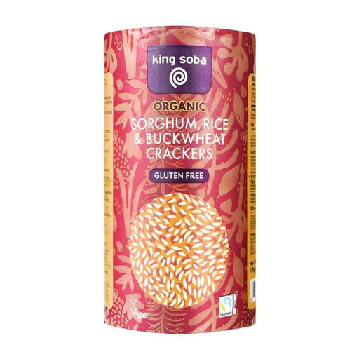 King Soba Org Sorghum Crackers 120g