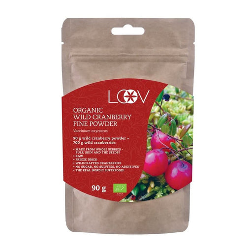 Loov Organic Wild Cranberry Powder 90g