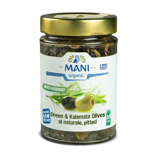 Mani Mixed Olives with Rosemary 175g