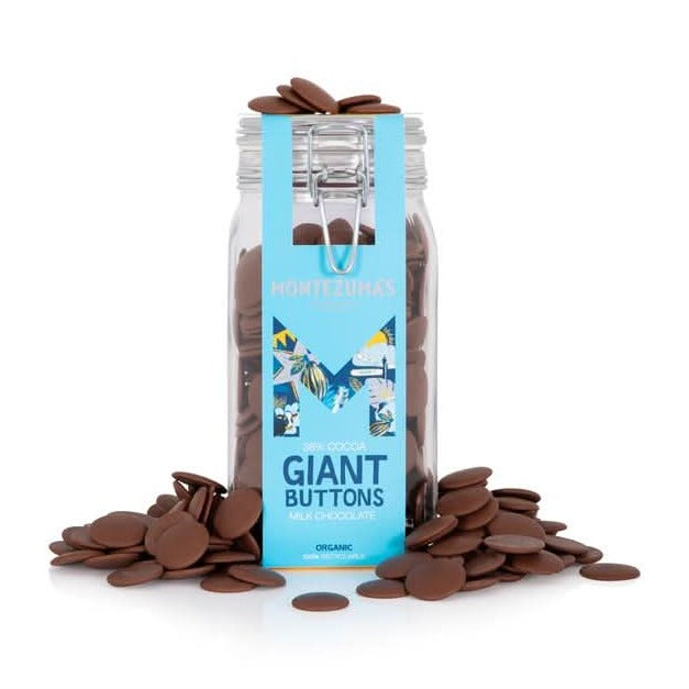 Montezumas Chocolate Milk Chocolate Button Jar 900g