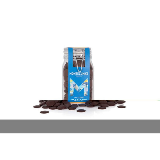 Montezumas Chocolate Dark Chocolate Buttons in Jar 900g