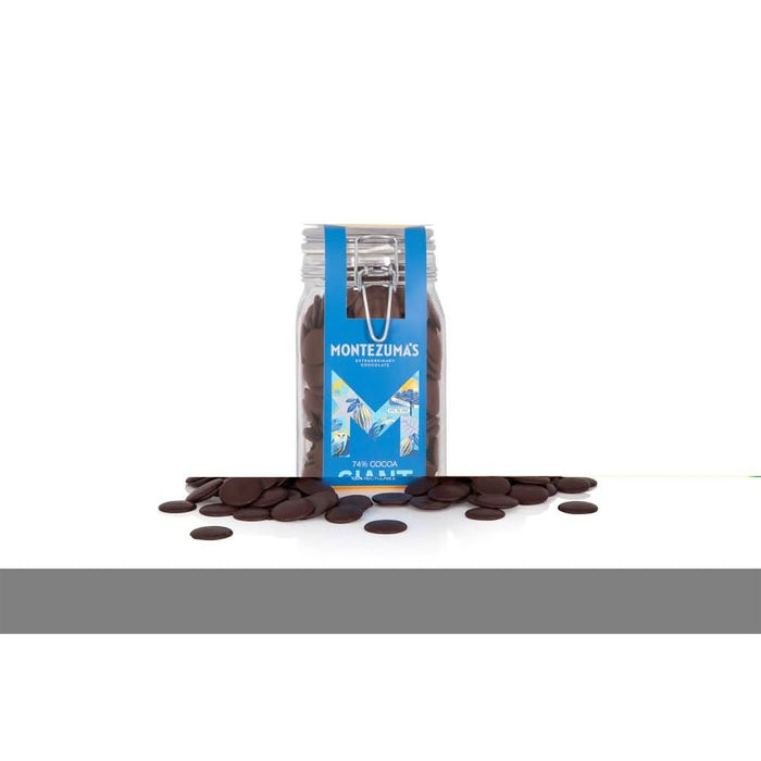 Montezumas Chocolate Dark Chocolate Buttons in Jar 900g