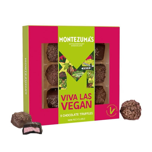 Montezumas Chocolate Viva Las Vegan 9 Choc Truffles 110g