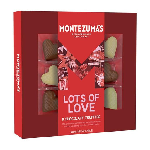Montezumas Chocolate Lots of Love Truffle Hearts 90g