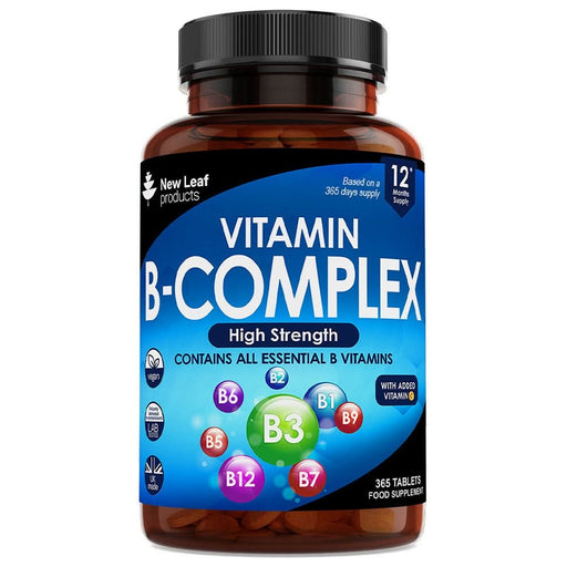 New Leaf All Essential Vitamin B Complex 365 Tablets