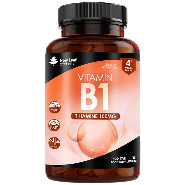 New Leaf Vitamin B1 100mg 120 Tablets