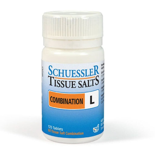 Schuessler Combination L Tissue Salts 125 Tablets