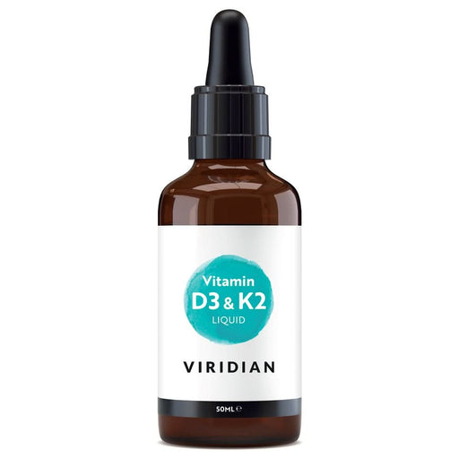 Viridian Vitamin D3 and K2 Liquid 50ml