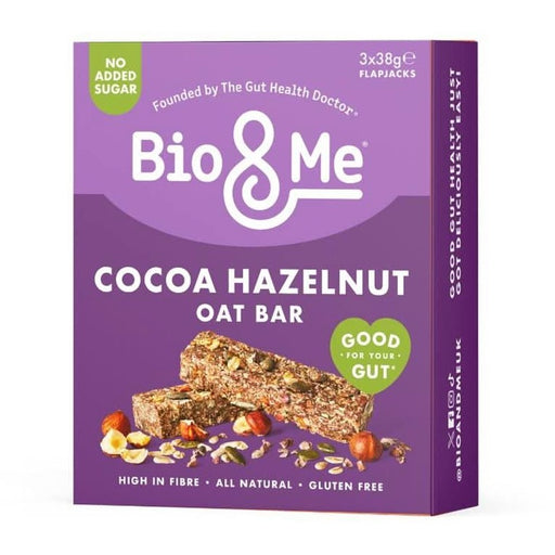 Bio&Me Cocoa Hazelnut Oat Bar Multipack 3 x 38g