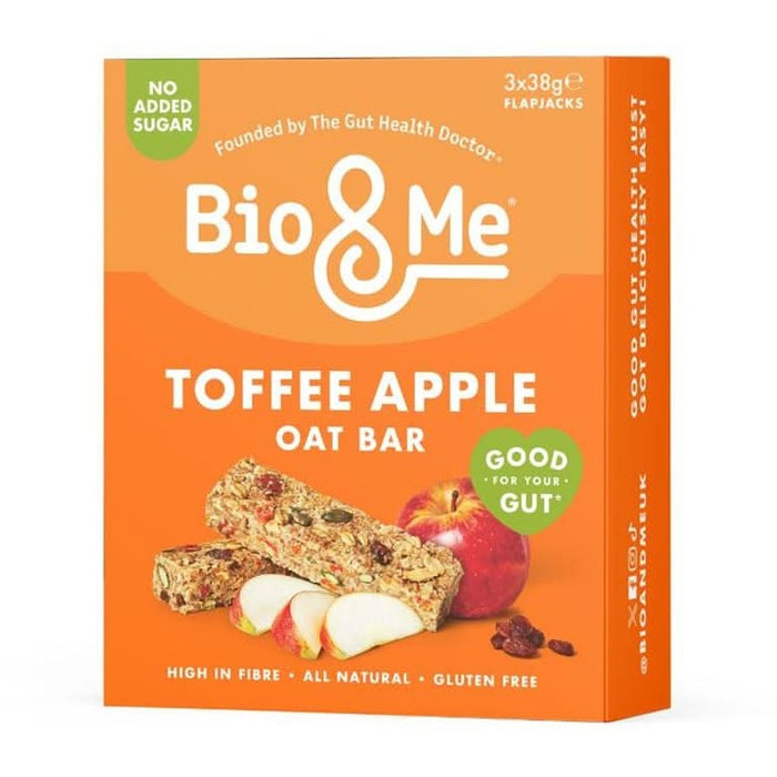 Bio&Me Toffee Apple Oat Bar Multipack 3 x 38g