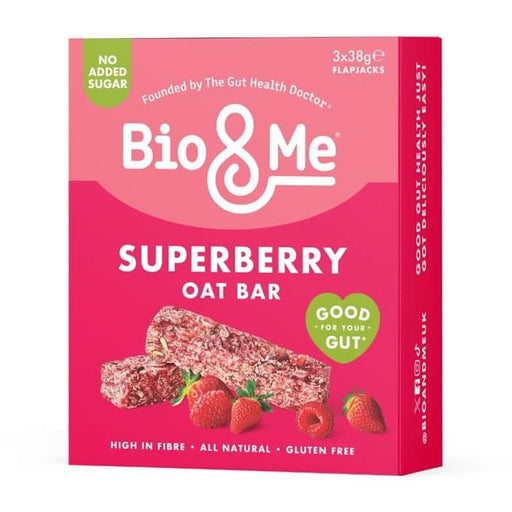 Bio&Me Super Berry Oat Bar Multipack 3 x 38g