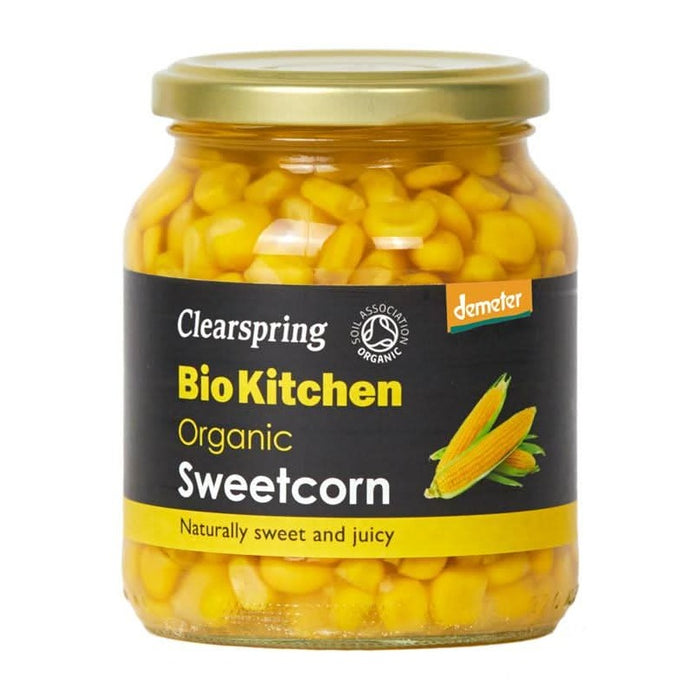 Clearspring Bio Kitchen Organic Sweetcorn 350g