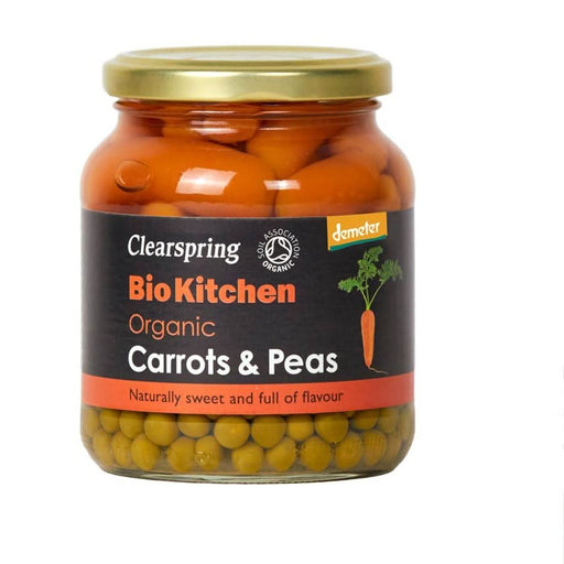 Clearspring Bio Kitchen Organic Carrots & Peas 350g