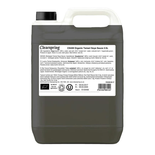 Clearspring Organic Yaemon Tamari - Double Strength 2.5L