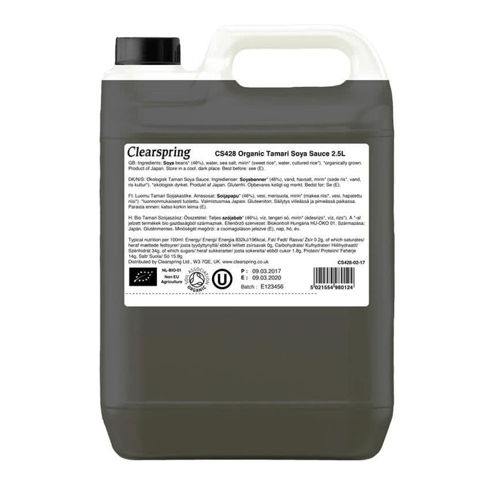 Clearspring Organic Yaemon Tamari - Double Strength 2.5L